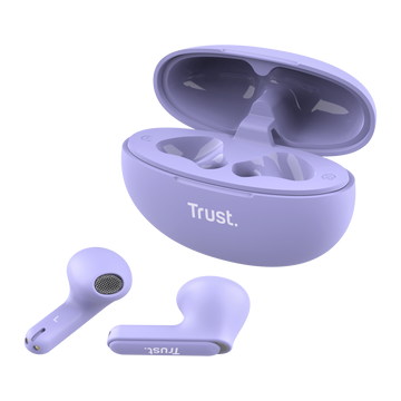 Casti Yavi TWS Bluetooth Wireless USB-C Violet