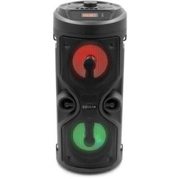 Boxa Portabila Karaoke Harmony SQ1004 Bluetooth 5.0 40W Negru