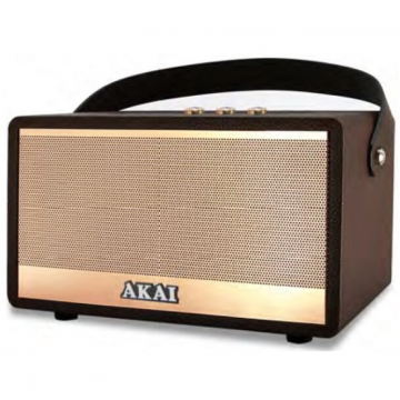 Boxa Portabila M7 Storm Radio FM 70W Bej/Maro