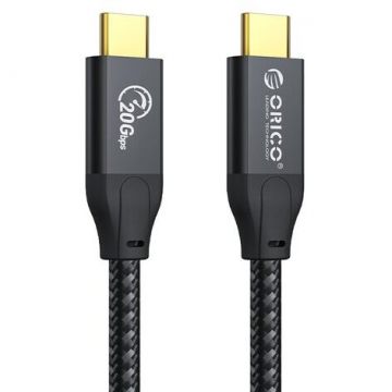 Cablu Date/Incarcare CM32 100W USB Type-C - USB Type-C 1m Negru