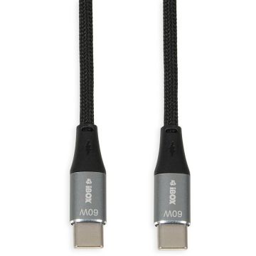 Cablu Date/Incarcare IKUTC USB-C 60W 1m Negru