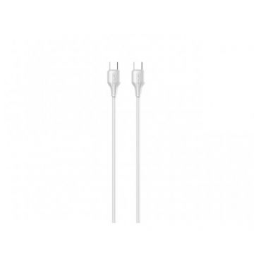 Cablu Date USB-C - USB-C 1m 65W Alb