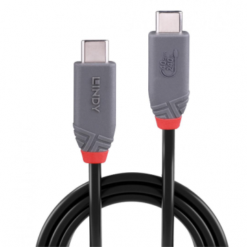 Cablu Date USB Type C 2m 40Gbps 240W    Gri