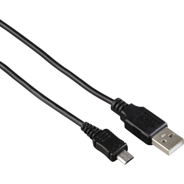 Cablu de Date Micro USB 2.0 Negru