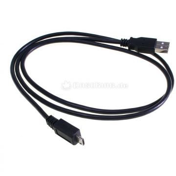 Cablu de date MicroUSB - USB 1.5m Black