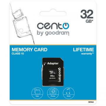 Card de Memorie 32GB microSD Clasa 10 + Adaptor SD