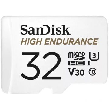 Card de Memorie High Endurance 32GB MicroSDHC + Adaptor SD