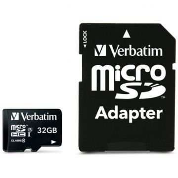 Card de memorie Pro microSDHC 32GB Clasa 10 UHS-I U3 cu adaptor SD