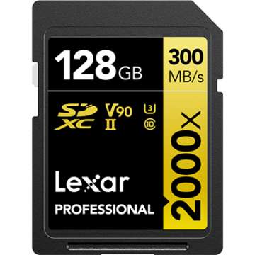 Card de memorie Professional 2000x SDXC 128GB UHS-II U3
