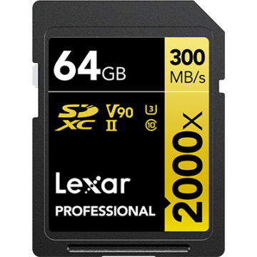 Card de memorie Professional 2000x SDXC 64GB UHS-II U3