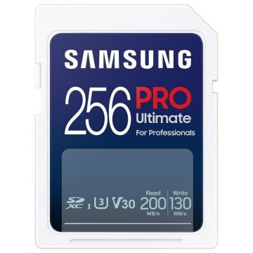Card Memorie PRO Ultimate SDXC 256GB UHS-I U3 Alb