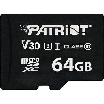 Card Memorie VX MicroSDXC  64GB Clasa 10 UHS-I U3 V30 Negru