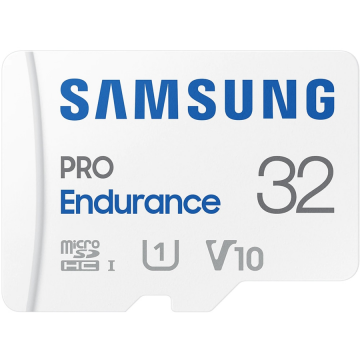 Card MicroSD 32GB PRO Endurance  MicroSDHC UHS-I Alb