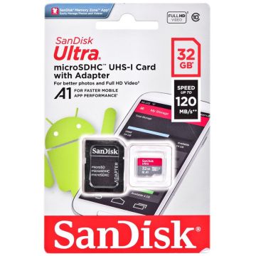 Card SDSQUAR-032G-GN6MN  32GB MicroSDHC Class 10 UHS-I