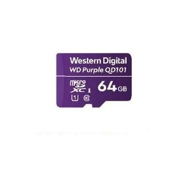 Card WD Purple SC QD101 64GB MicroSDXC Class 10