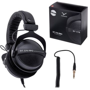 Casti 5 - 35000Hz 250Ω 96dB 1x Jack 3.5mm Negru