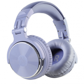 Casti Cu Fir Detasabil Over Ear Utilizare Profesionala DJ Jack 3.5mm/6.35mm Difuzor 50mm Impedanta 32Ohm Albastru Deschis