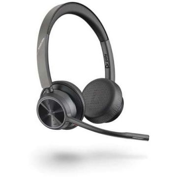 Casti Resigilate Voyager 4320 UC Stereo MS USB-A Fara Stand Negru