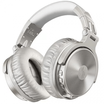 Casti Wireless Cu Fir Over Ear Multimedia Gaming Bluetooth 5.0 Jack 3.5mm/6.35mm Difuzor 50mm Impedanta 32Ohm Argintiu