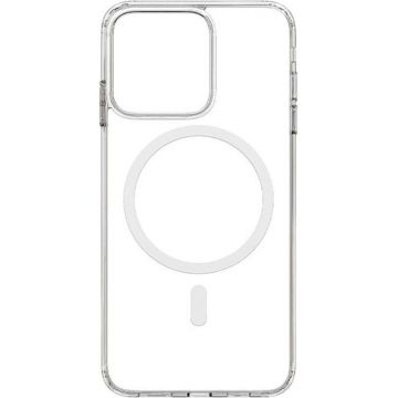 3MK Protectie pentru spate, material PC, cu MagSafe pentru iPhone 15, culoarea Transparent