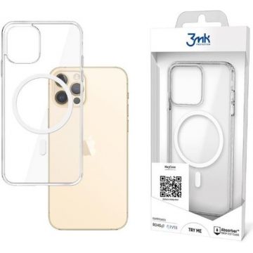 3MK Protectie pentru spate, material TPU pentru iPhone 16 Pro, culoarea Transparent