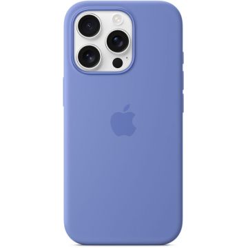 Apple Protectie pentru spate, material silicon pentru iPhone 16 Pro Max, culoare Periwinkle (SEASONAL)