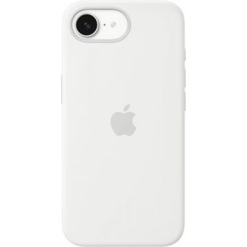 Apple Protectie pentru spate, material silicon pentru iPhone 16e, culoare White
