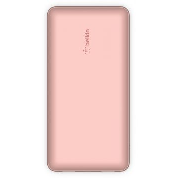 Baterie externa Belkin BoostCharge 20000 mAh, 2x USB, 1x USB-C, Rose Gold