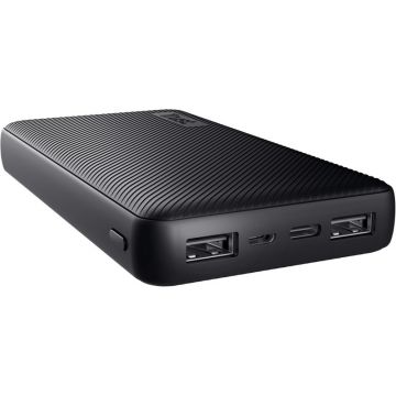 Baterie externa Trust Primo Compact, 15000 mAh, 2x USB, 1x USB-C, Black