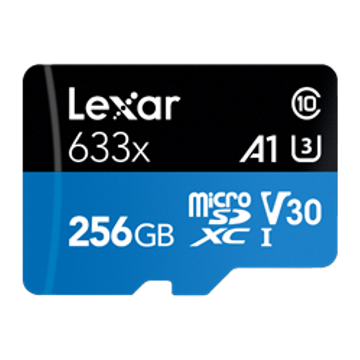 Card de memorie 633X 256GB MicroSDXC Clasa 10 UHS-I U3