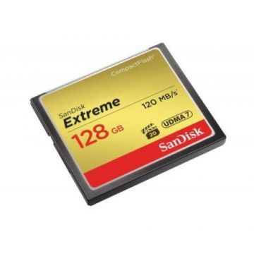 Card de memorie Extreme 128GB Compact Flash Clasa 10 UHS-I