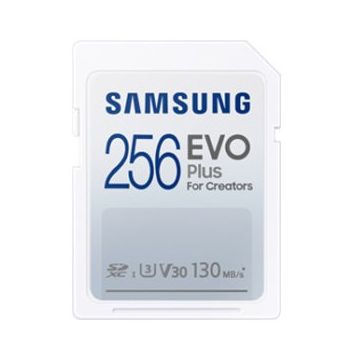 Card EVO Plus for Creators R130 SDXC 256GB UHS-I U3 Clasa 10