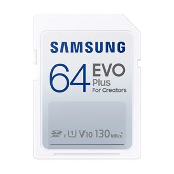 Card EVO Plus for Creators R130 SDXC 64GB UHS-I U1 Clasa 10