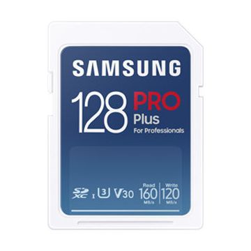 Card PRO Plus for Professionals R160/W120 SDXC 128GB UHS-I U3 Clasa 10