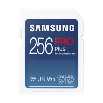 Card PRO Plus for Professionals R160/W120 SDXC 256GB UHS-I U3 Clasa 10