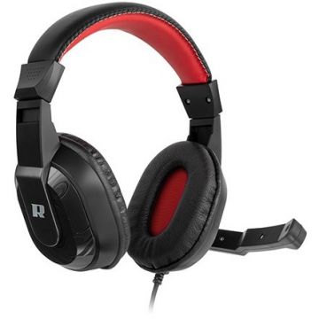 Casti PC GH-10 cu Microfon Cablu 1.8M Negru/Rosu