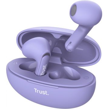 Casti Trust In-Ear, Yavi Bluetooth ENC earbuds Purple