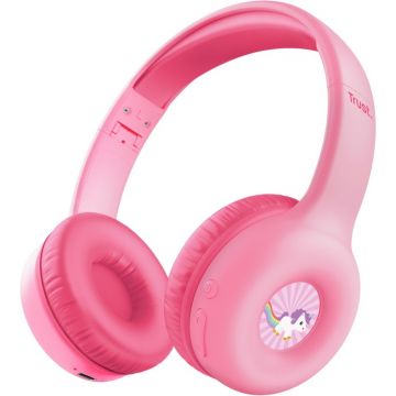 Casti Trust On-Ear, Nouna Wireless Pink