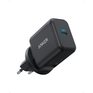 Incarcator retea Anker 312 Ace, 1x USB-C, PowerIQ 3.0, 25W, Black