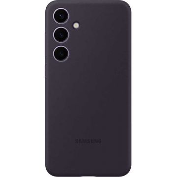 Samsung Capac protectie spate Silicon Dark Violet pentru Galaxy S24 Plus