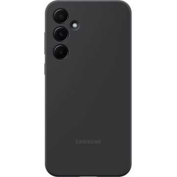 Samsung Capac protectie spate Silicone Black pentru Galaxy A55 5G