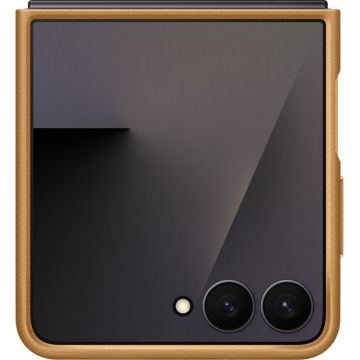 Samsung Husa de protectie Kindsuit Case, pentru Galaxy Z Flip Case, Maro