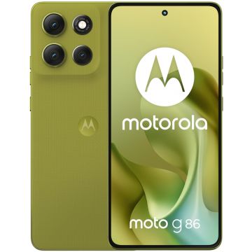 Smartphone Motorola Moto G86, 256GB, 8GB RAM, Dual SIM, 5G, Tri-Camera, Pantone Golden Cypress
