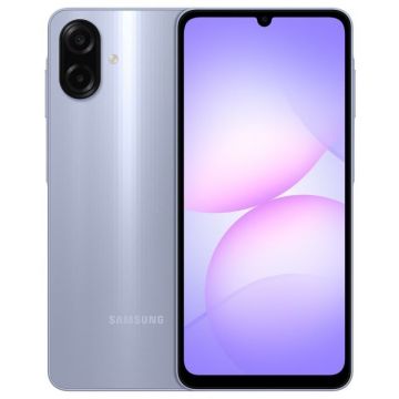 Smartphone Samsung Galaxy A07, 256GB, 8GB RAM, Dual SIM, 4G, Tri-Camera, Light Violet