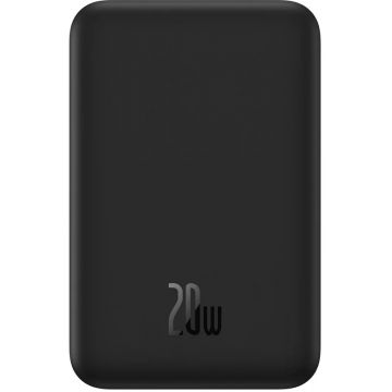 Baterie externa Baseus Magnetic Mini, 20000 mAh Wireless Fast Charge 20W, Black