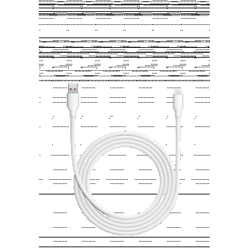 Cablu de date Xiaomi 6A USB-A la USB Type-C Alb, 2m, incarcare rapida 120W, din silicon, 480Mbps