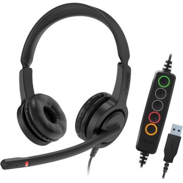 Casti Axtel Office/Call Center, V28-35UCD Business Stereo