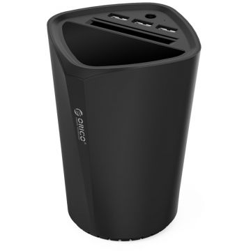 Incarcator auto Orico UCH-C3, 3x USB, Black