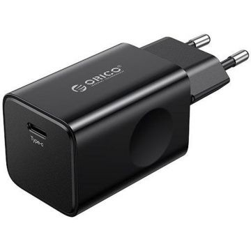 Incarcator retea Orico PV65-C, 1x USB-C, 65W, Black