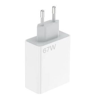 Incarcator Xiaomi MDY-12-EH 67W cu incarcare rapida, Alb